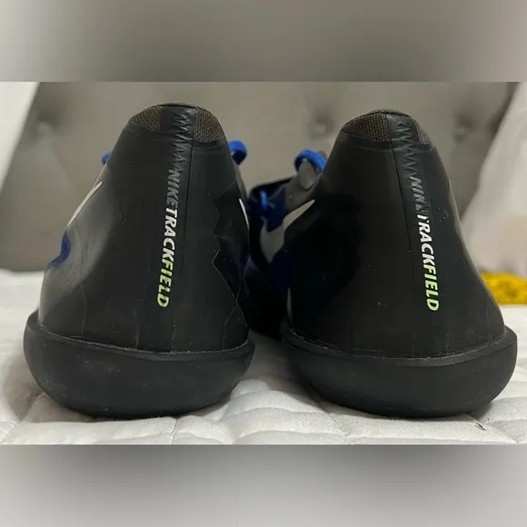 NIKE Track &amp; Field Thrower Shoes Velcro and Laces Size 12